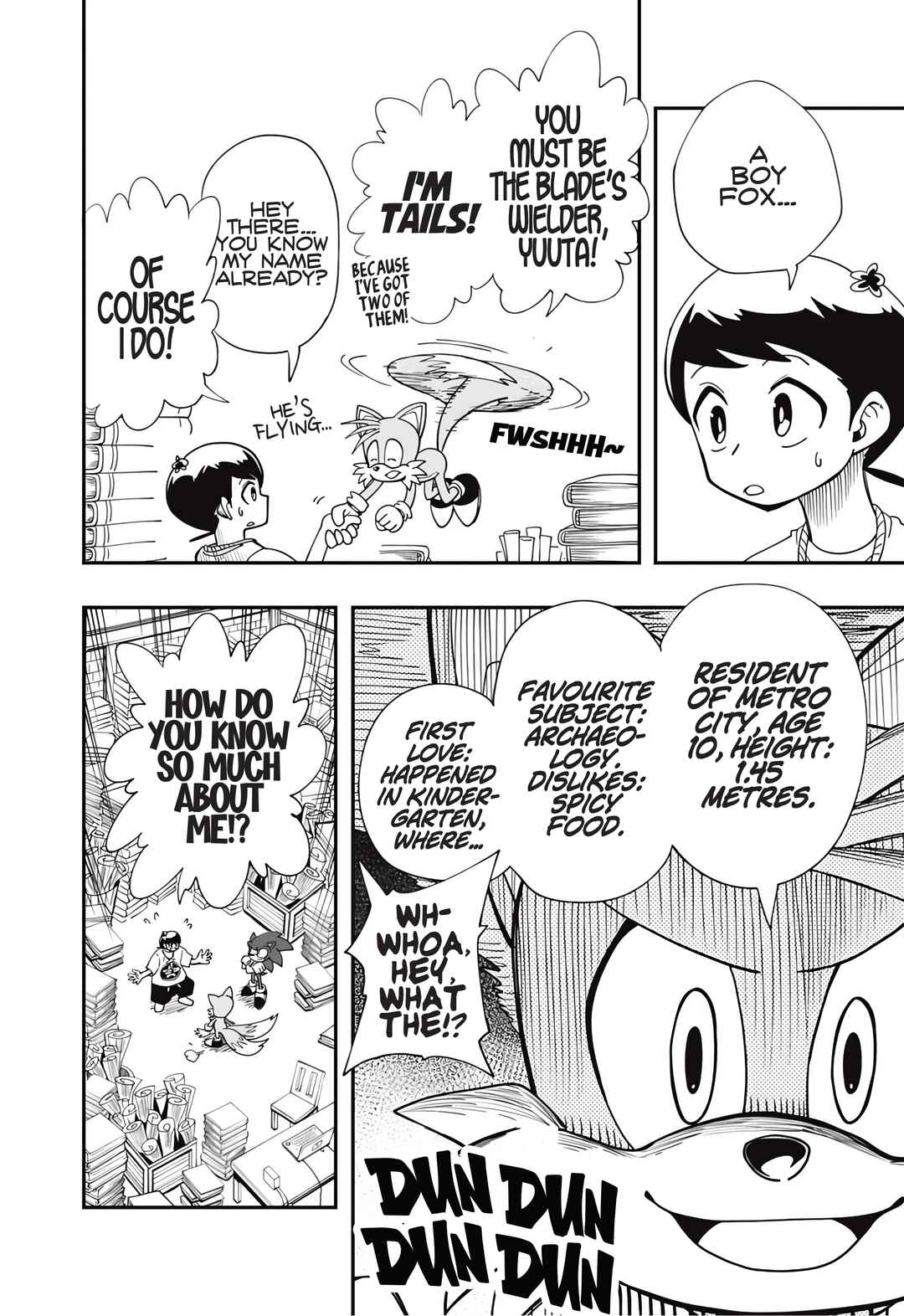 Sonic to Yuuki no Tsurugi Chapter 3 - Page 6