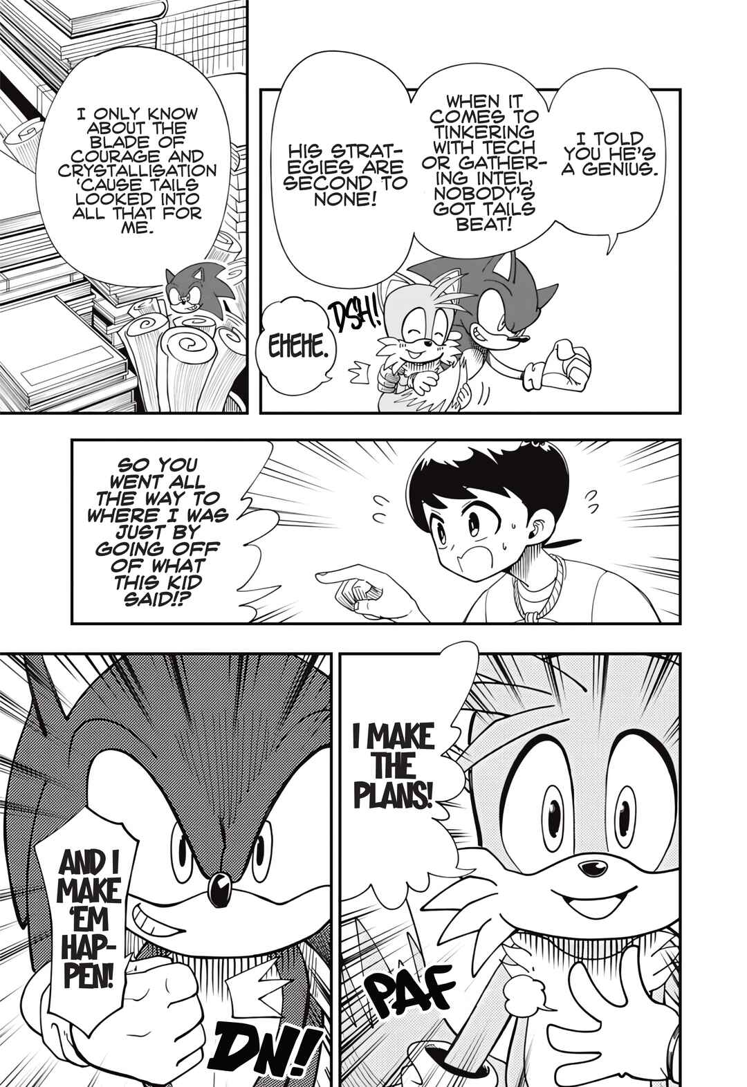 Sonic to Yuuki no Tsurugi Chapter 3 - Page 7