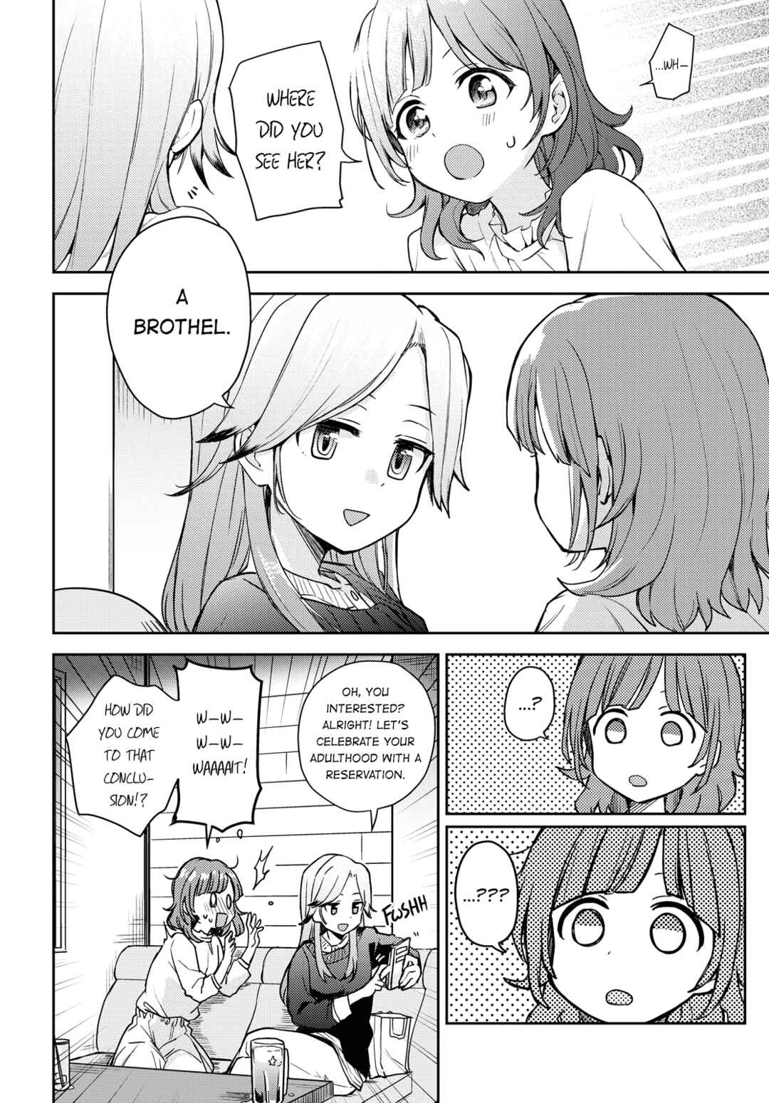 Asumi-chan wa Les Fuuzoku ni Kyoumi ga Arimasu! Chapter 1 - Page 12