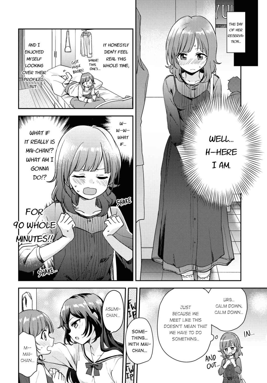 Asumi-chan wa Les Fuuzoku ni Kyoumi ga Arimasu! Chapter 1 - Page 16