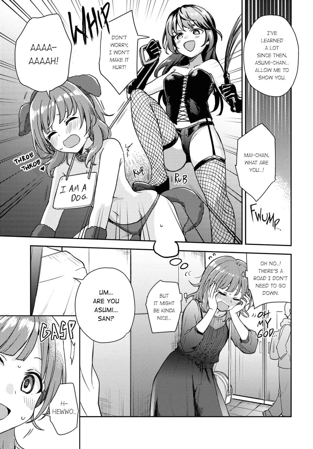 Asumi-chan wa Les Fuuzoku ni Kyoumi ga Arimasu! Chapter 1 - Page 17