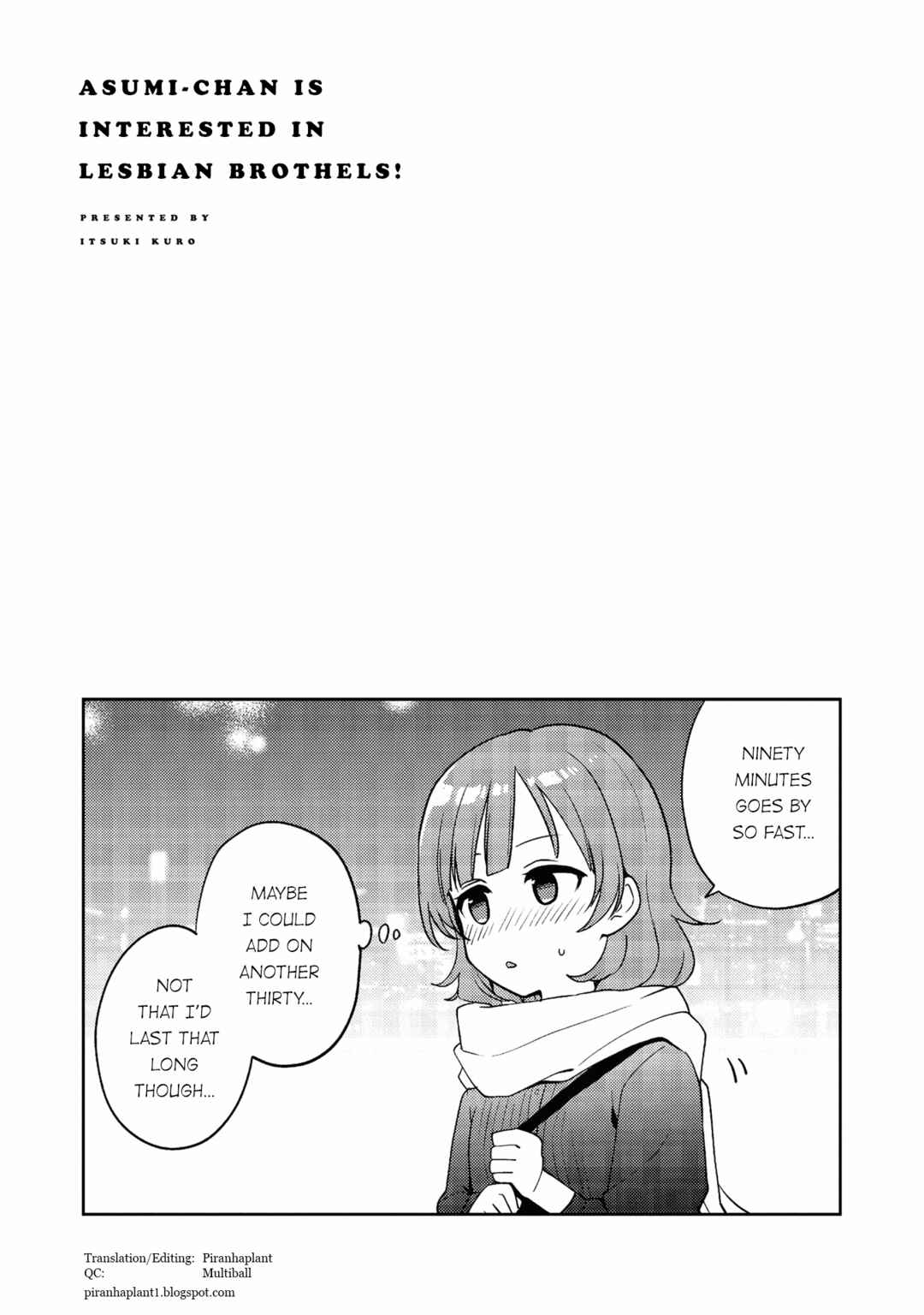 Asumi-chan wa Les Fuuzoku ni Kyoumi ga Arimasu! Chapter 1 - Page 35