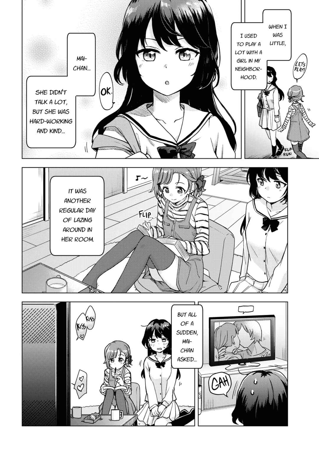 Asumi-chan wa Les Fuuzoku ni Kyoumi ga Arimasu! Chapter 1 - Page 6