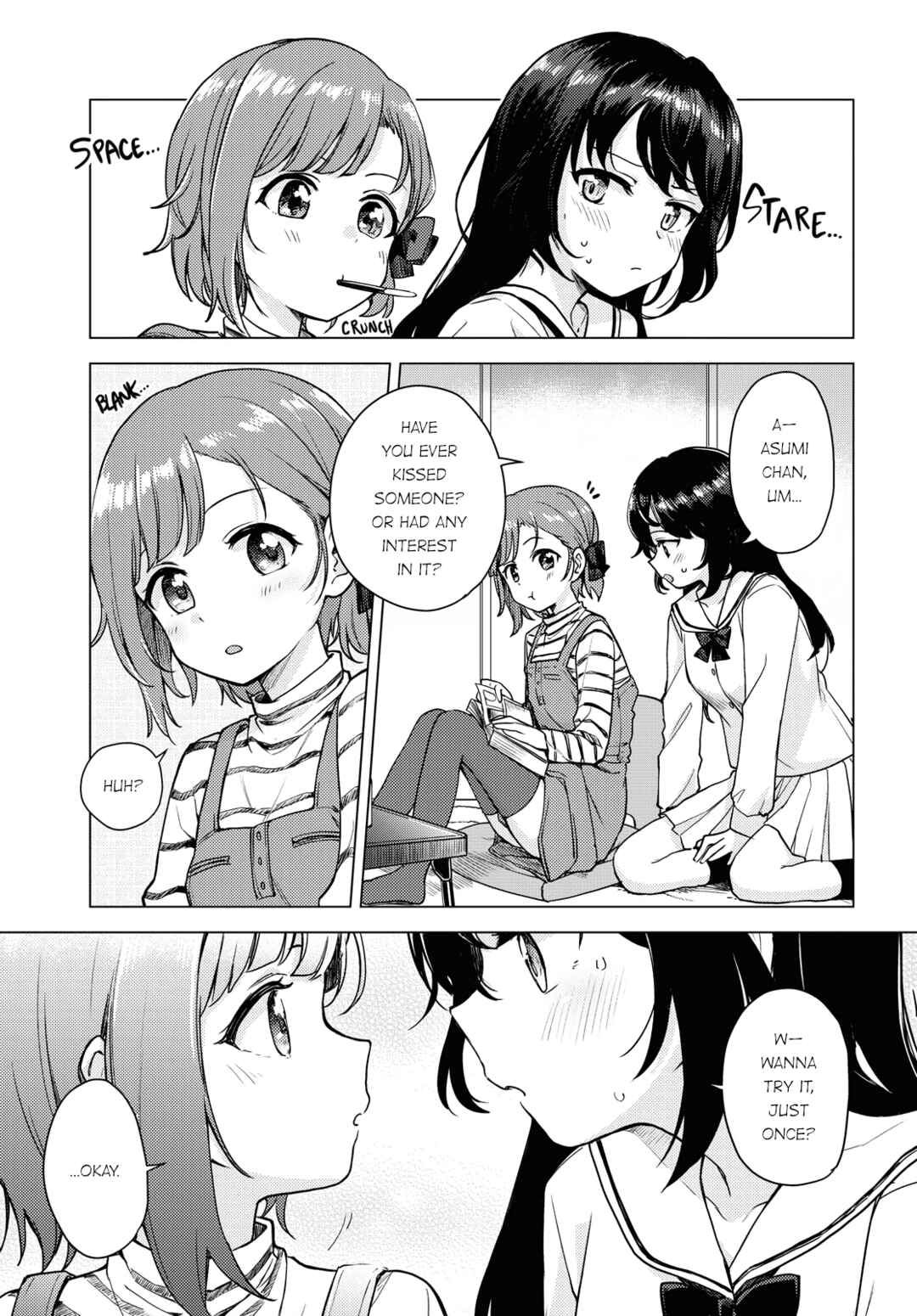 Asumi-chan wa Les Fuuzoku ni Kyoumi ga Arimasu! Chapter 1 - Page 7