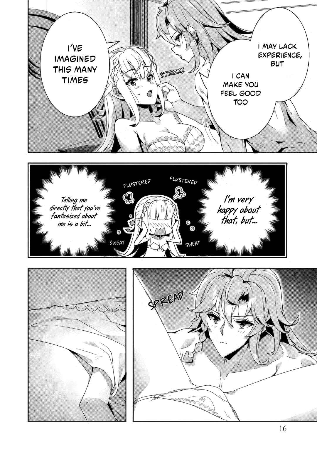 Oiroke Event no Ousa ni Teihyou no aru Watashi desuga Rival Reijou to shite no Shimei o Hatashimasu Chapter 15 - Page 14