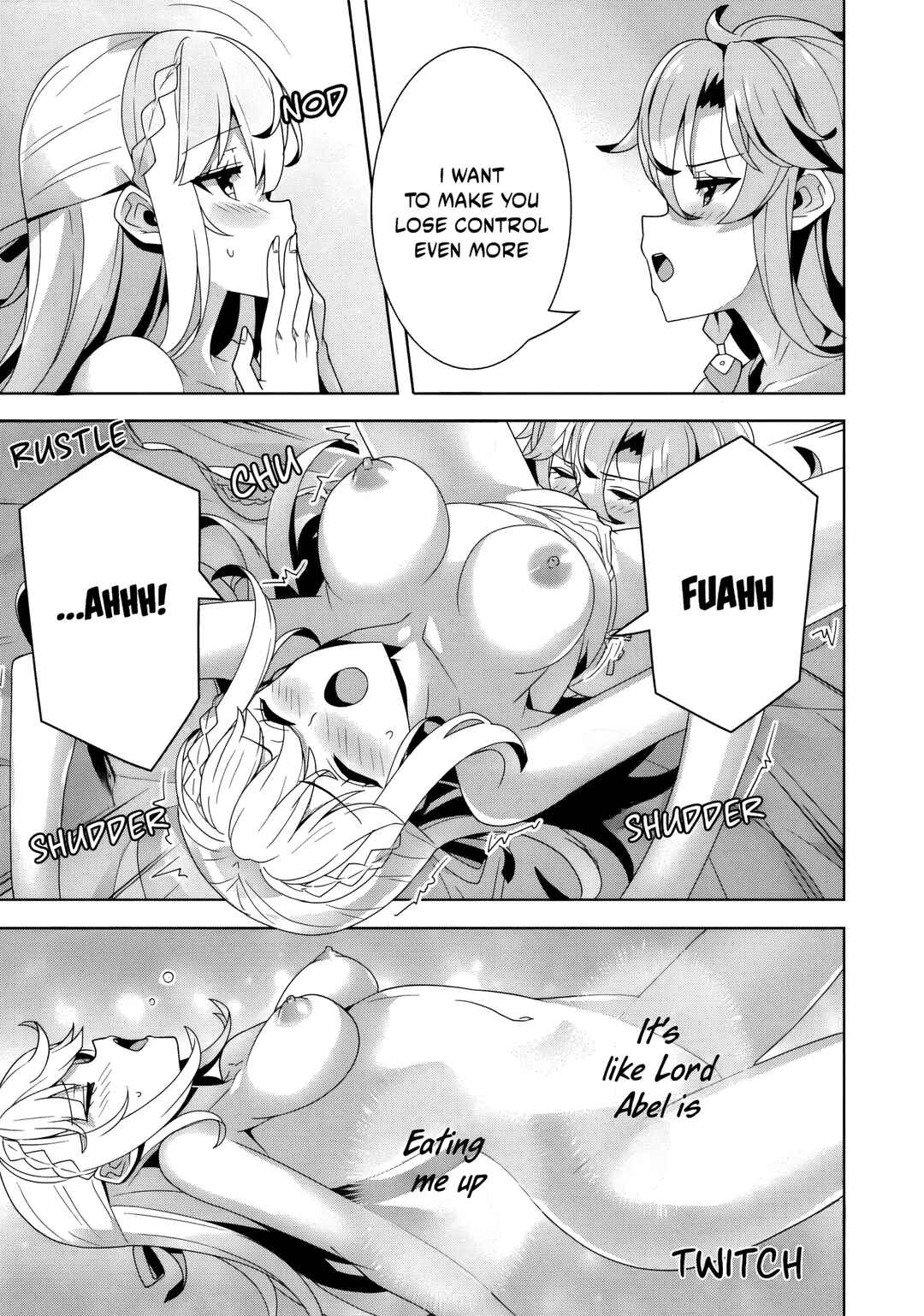 Oiroke Event no Ousa ni Teihyou no aru Watashi desuga Rival Reijou to shite no Shimei o Hatashimasu Chapter 15 - Page 17