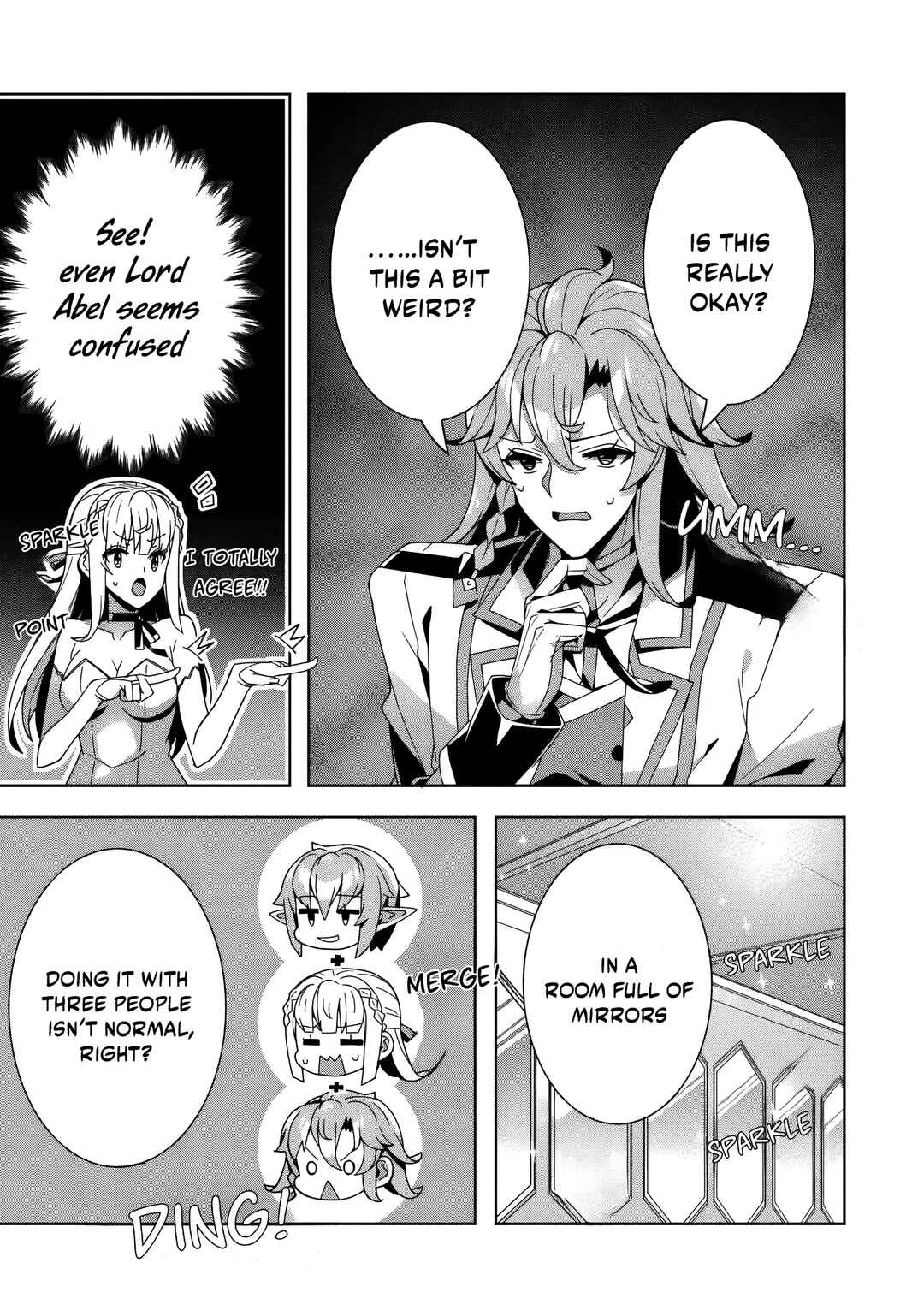 Oiroke Event no Ousa ni Teihyou no aru Watashi desuga Rival Reijou to shite no Shimei o Hatashimasu Chapter 15 - Page 7