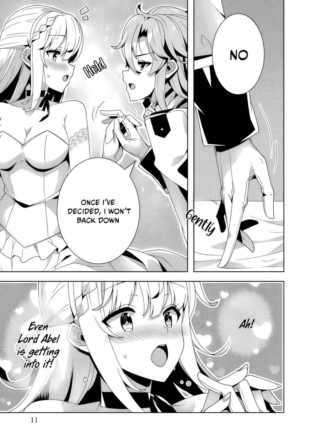 Oiroke Event no Ousa ni Teihyou no aru Watashi desuga Rival Reijou to shite no Shimei o Hatashimasu Chapter 15 - Page 9