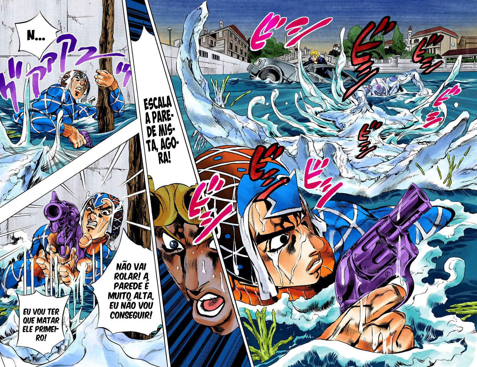 JoJo no Kimyou na Bouken: Part 5 - Ougon no Kaze Color-ban Chapter 73 - Page 3