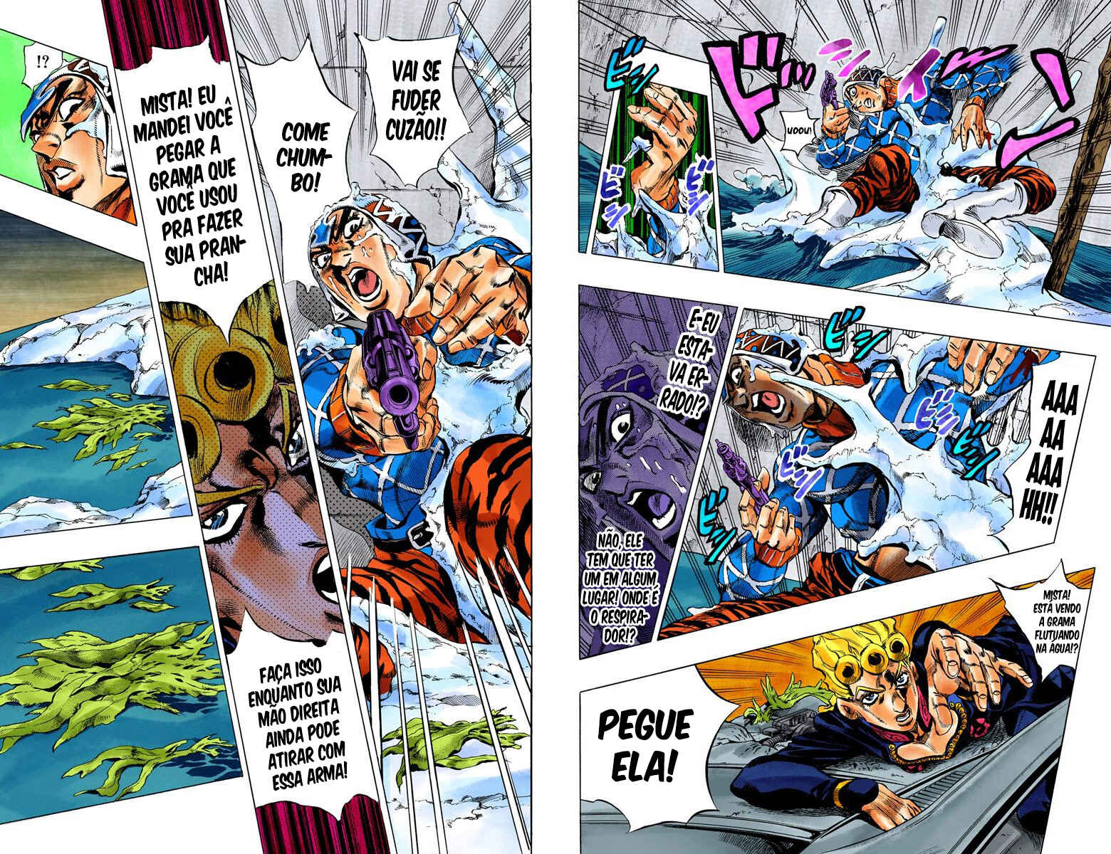 JoJo no Kimyou na Bouken: Part 5 - Ougon no Kaze Color-ban Chapter 73 - Page 5