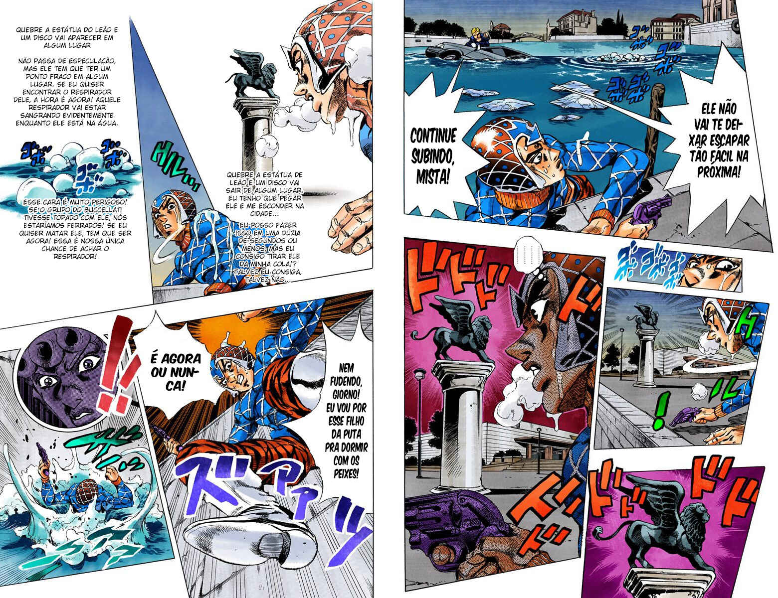 JoJo no Kimyou na Bouken: Part 5 - Ougon no Kaze Color-ban Chapter 73 - Page 9