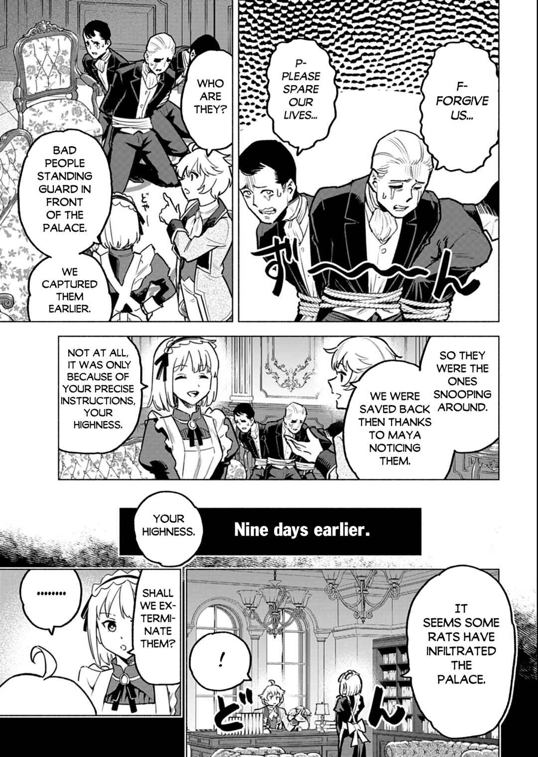 Tada no Murabito no Boku ga, Sanbyakunen-mae no Boukun Ouji ni Tensei Shite Shimaimashita: Zense no Chishiki de Ansatsu Flag o Kaihi Shite, Odayaka ni Ikinokorimasu! Chapter 10.1 - Page 6