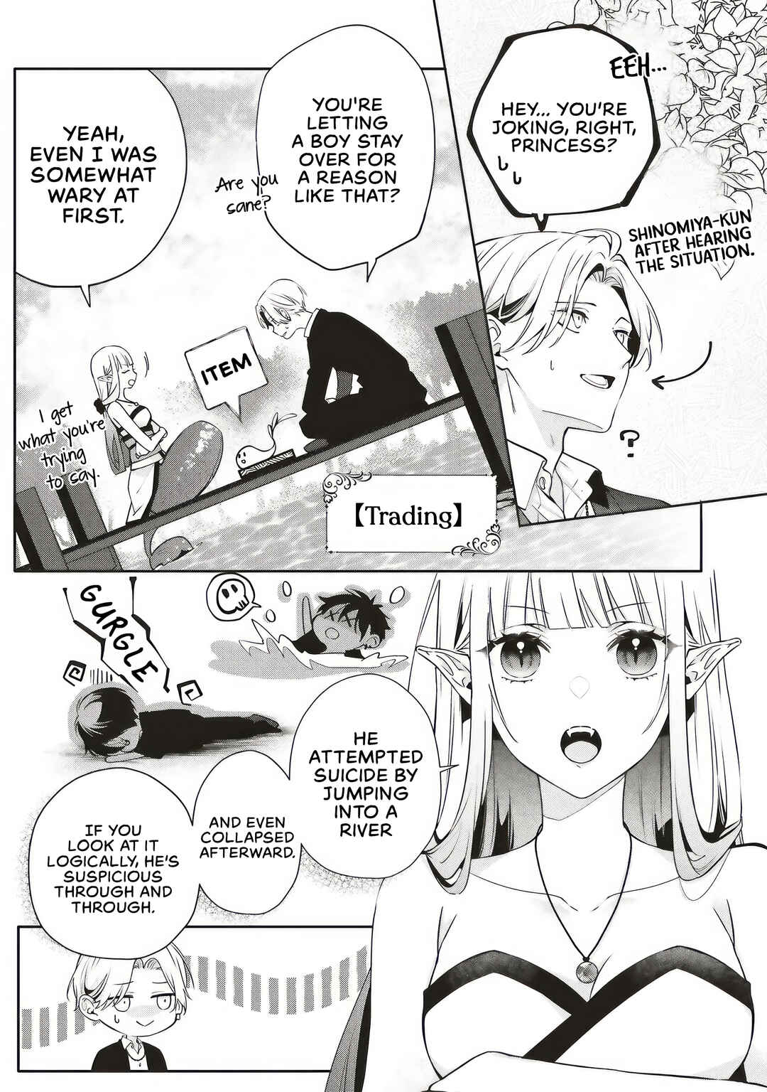 Akinai Ningyo to Soku no Hatsukoi Chapter 2.1 - Page 3