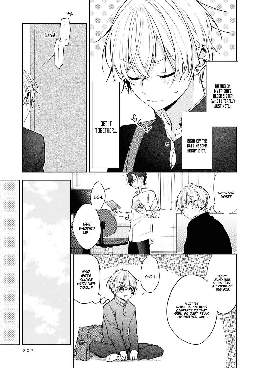 Tomodachi no Nee-chan ni Koishita Hanashi Chapter 1 - Page 9