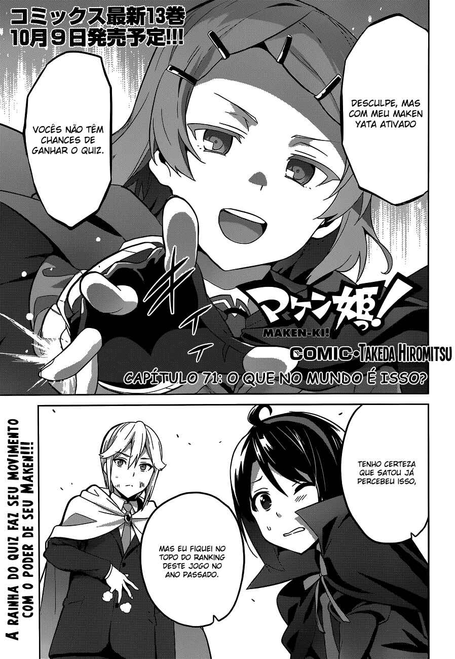 Maken-Ki! Chapter 71 - Page 2