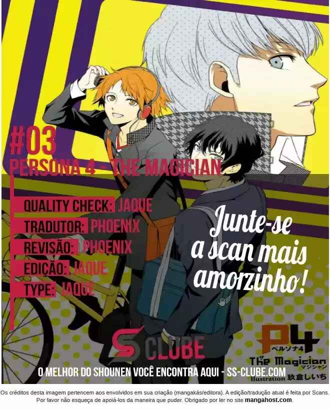 Persona 4 - The Magician Chapter 3 - Page 1