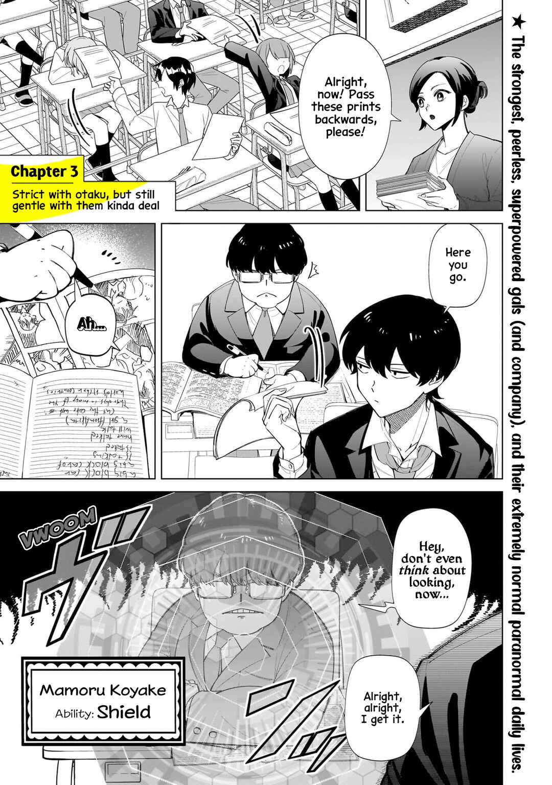 Shiretto Sugee Koto Itteru Gal. - Shiritsu Paranomaru Koukou no Nichijou Chapter 3 - Page 2