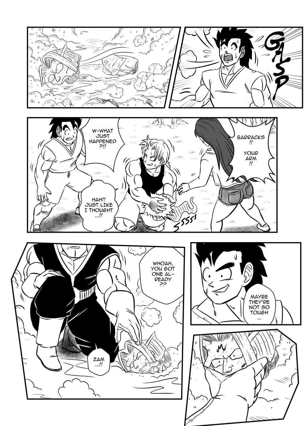 Dragon Ball Z - Elsewhere (Doujinshi) Chapter 32 - Page 14