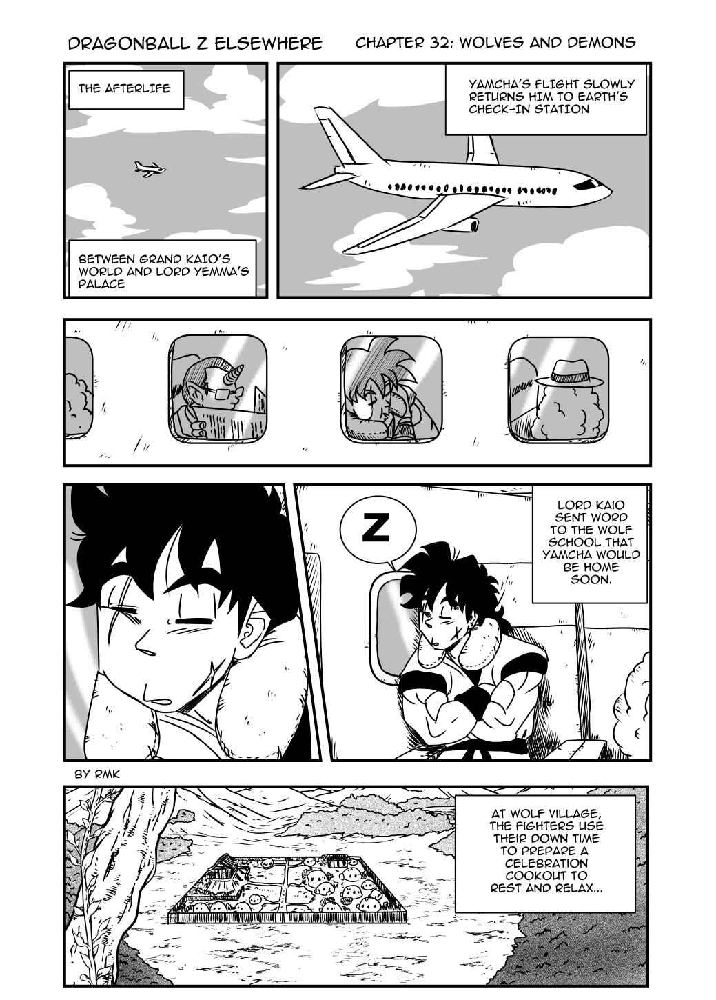 Dragon Ball Z - Elsewhere (Doujinshi) Chapter 32 - Page 3