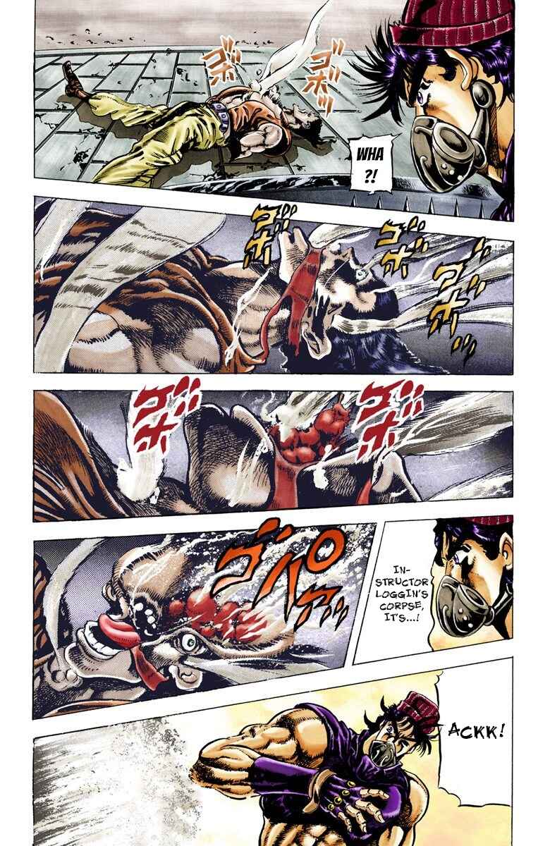 JoJo no Kimyou na Bouken: Part 2 - Sentou Chouryuu Color-ban Chapter 34 - Page 12