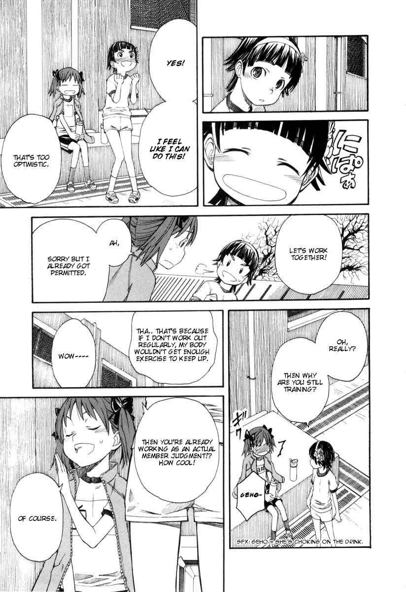 Toaru Majutsu no Index Gaiden: Toaru Kagaku no Railgun Chapter 17.1 - Page 9