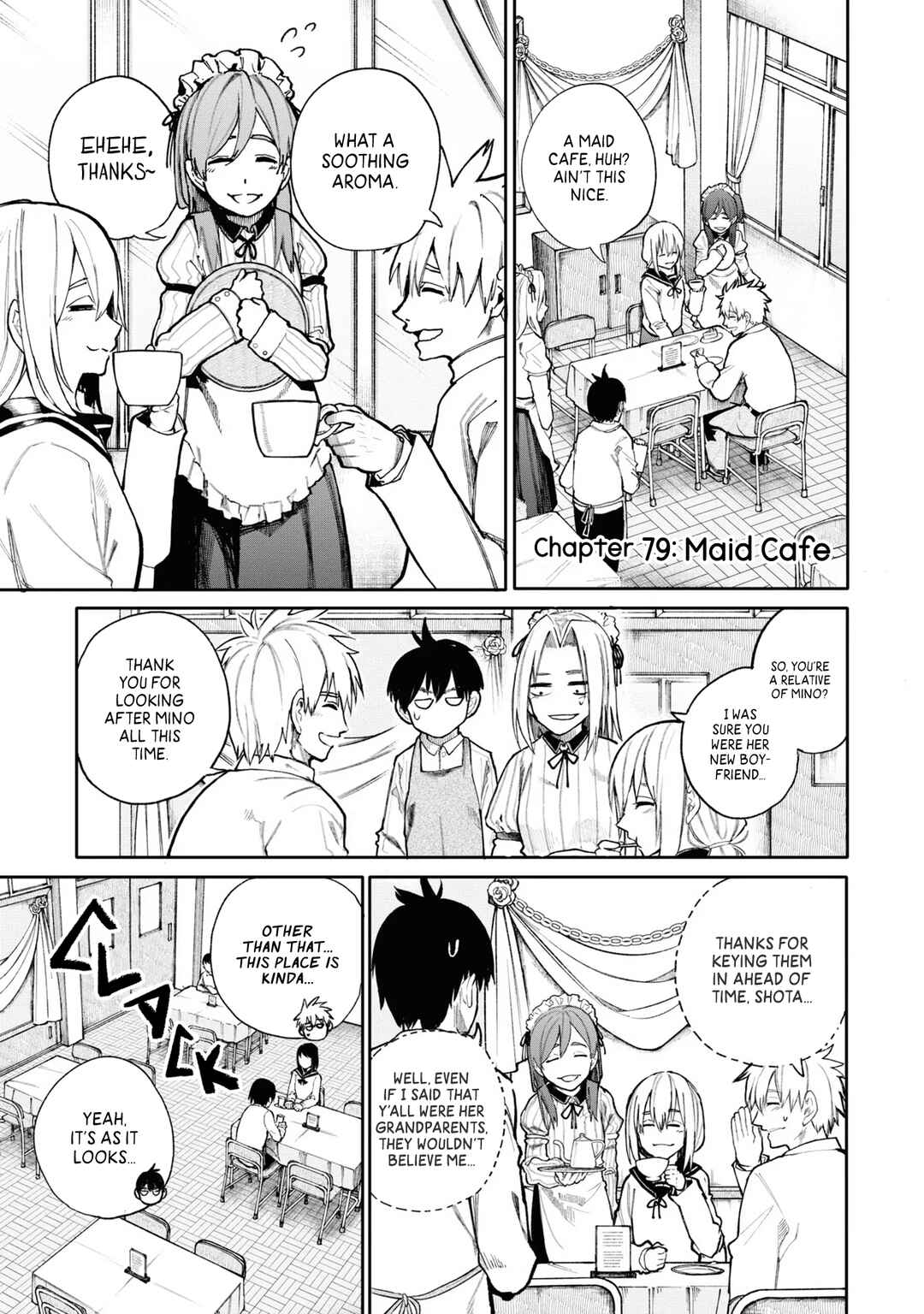 Jii-san Baa-san Wakagaeru Chapter 79 - Page 1