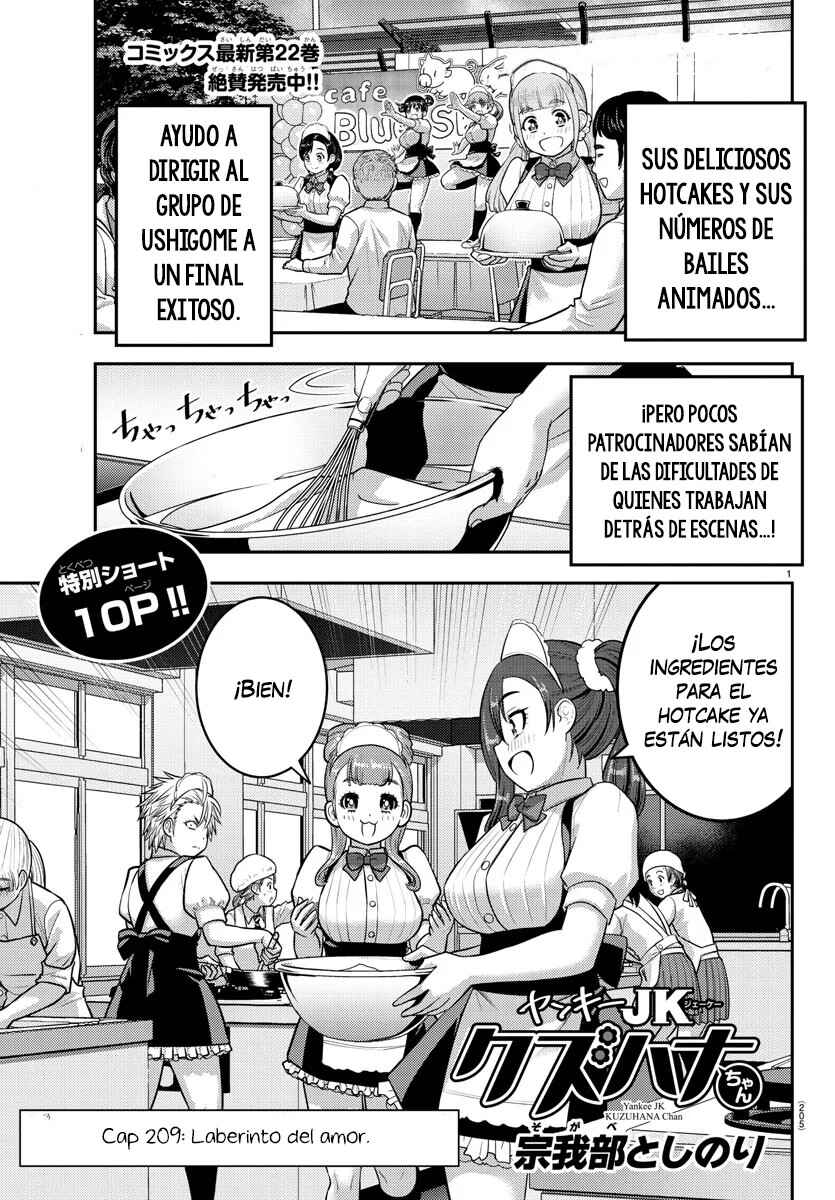 Yankee JK Kuzuhana-chan Chapter 209.1 - Page 2