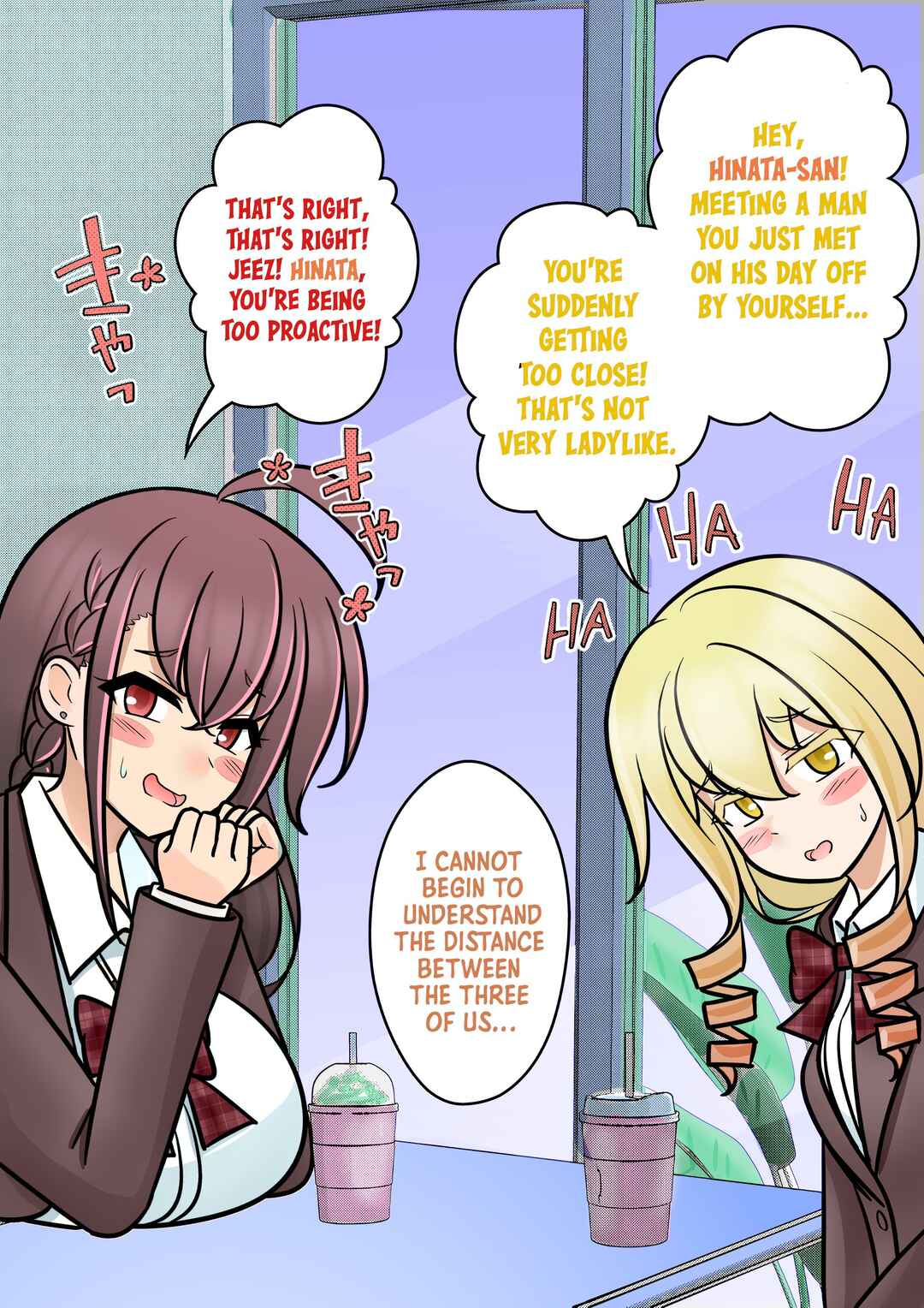 Danjo-hi 1:39 no Heikou Sekai wa Omoi no Hoka Futsuu (Fan Colored) Chapter 131 - Page 5
