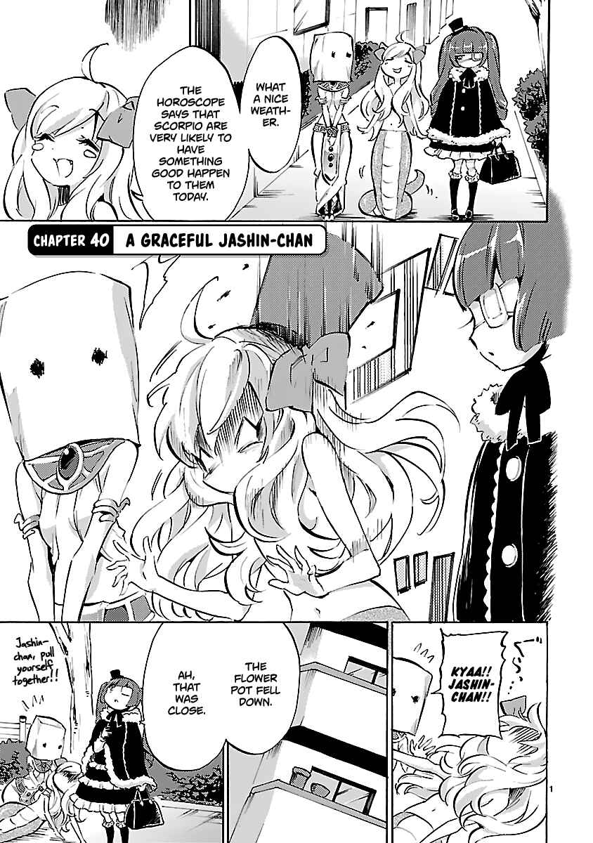 Jashin-chan Dropkick Chapter 40 - Page 1