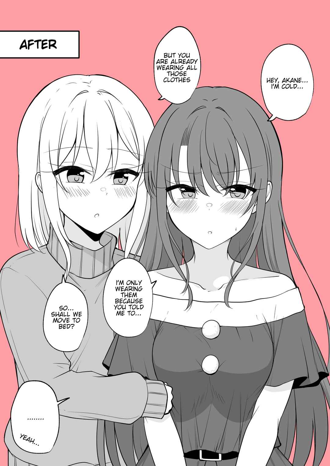 Aru Hi Kareshi ga Onnanoko ni Natteshimata Couple no Nichijou Chapter 45 - Page 2