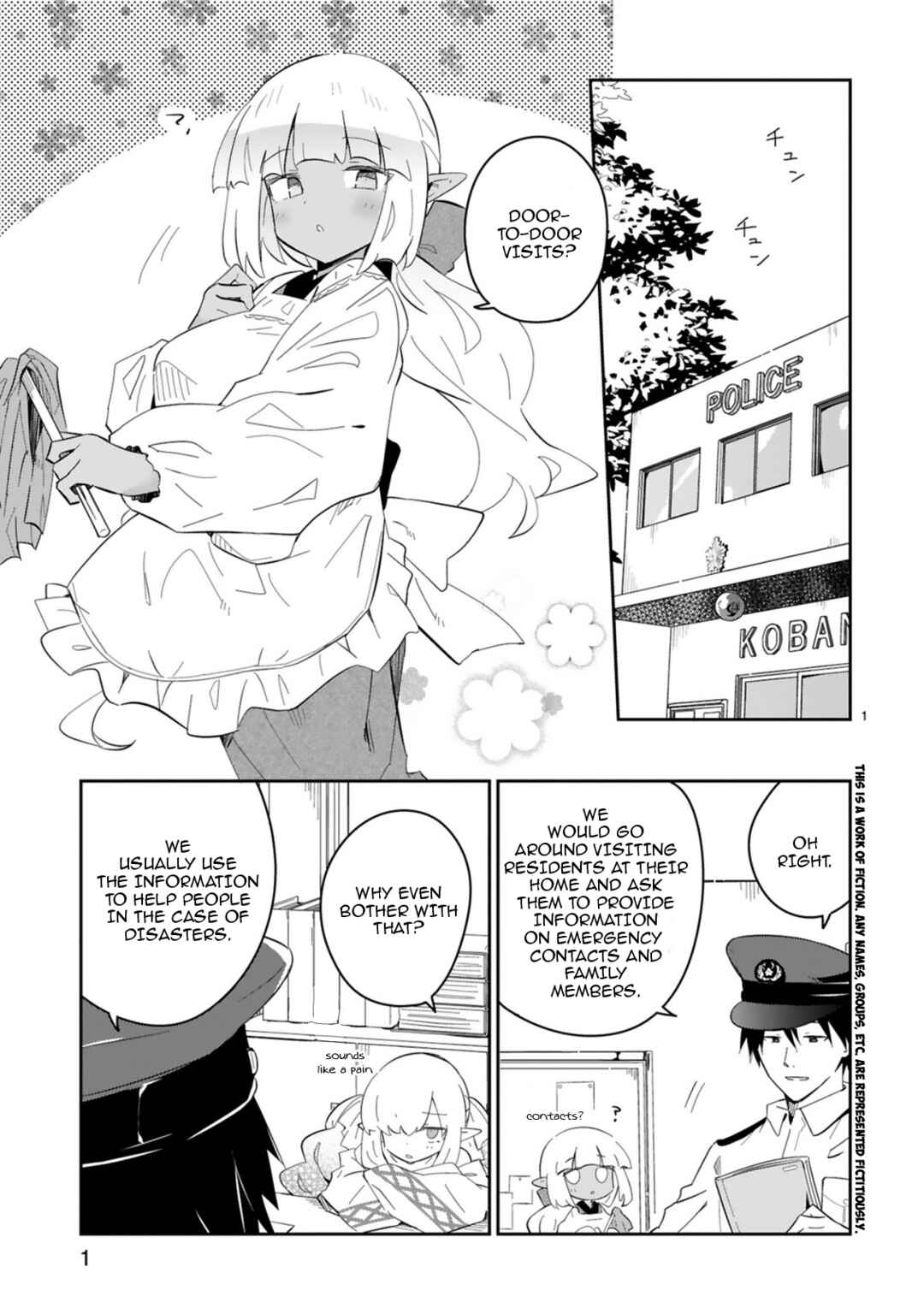 Isekai Elf Mura no Omawari-san Chapter 4 - Page 1