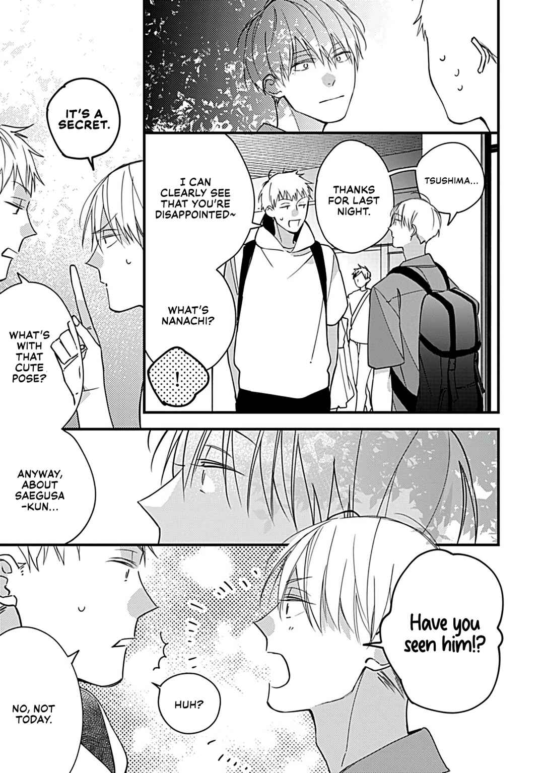 Boku-tachi wa Mada Aoku: Daigaku Nyuugaku-hen Chapter 4 - Page 4
