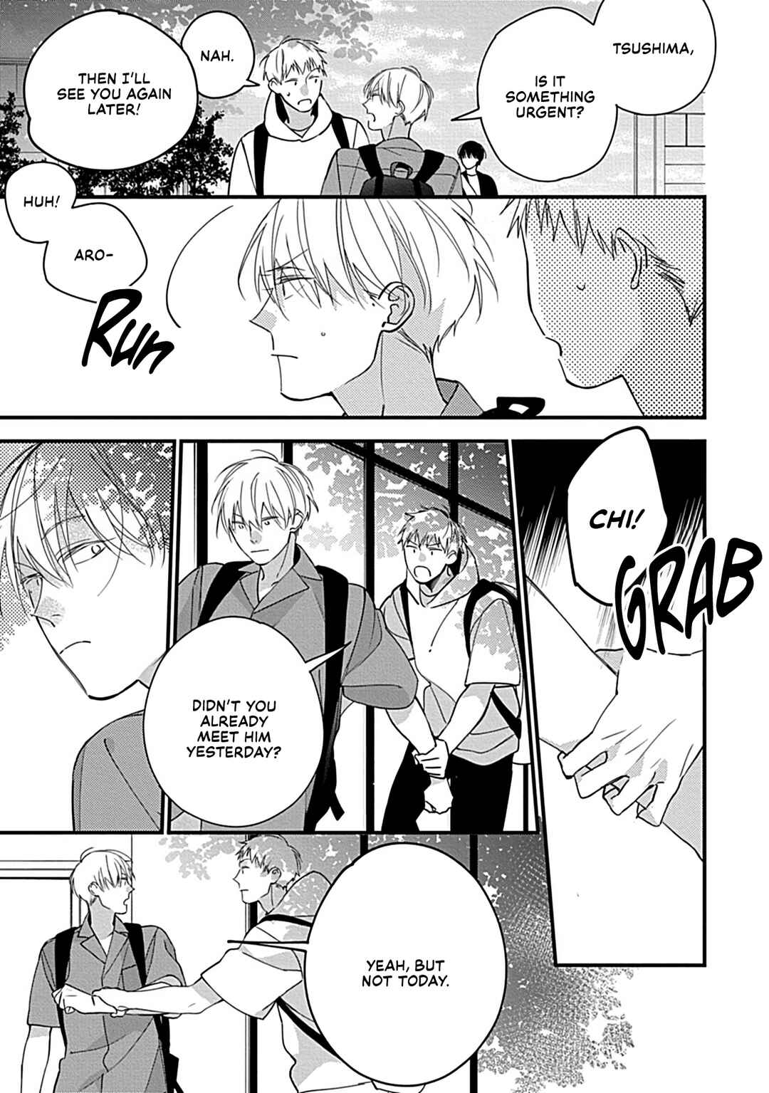 Boku-tachi wa Mada Aoku: Daigaku Nyuugaku-hen Chapter 4 - Page 6