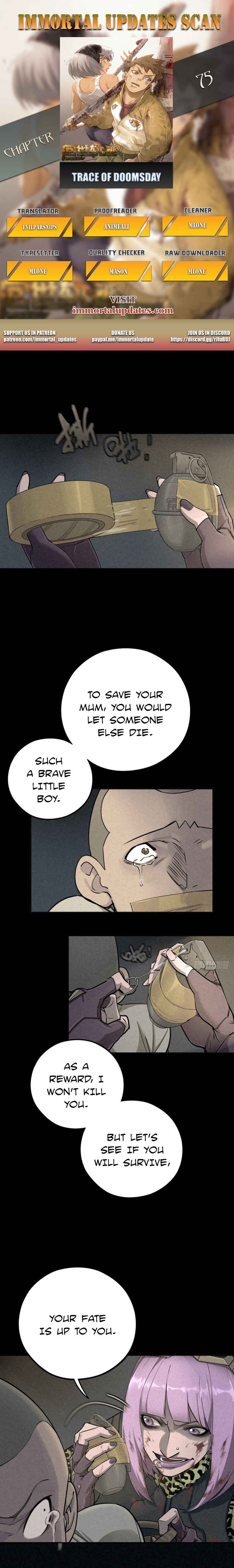 Trace of Doomsday Chapter 75 - Page 1