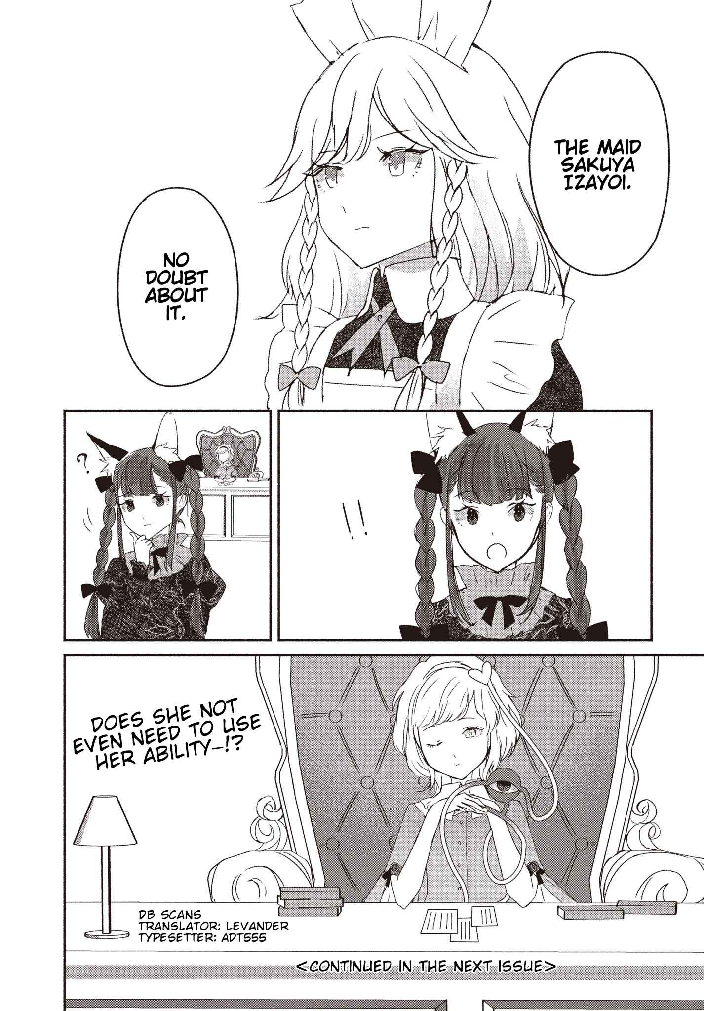 Touhou Chireikiden: Hansoku Tantei Satori Chapter 1 - Page 36