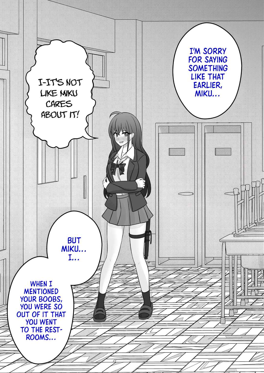 Danjo-hi 1:39 no Heikou Sekai wa Omoi no Hoka Futsuu Chapter 69 - Page 2