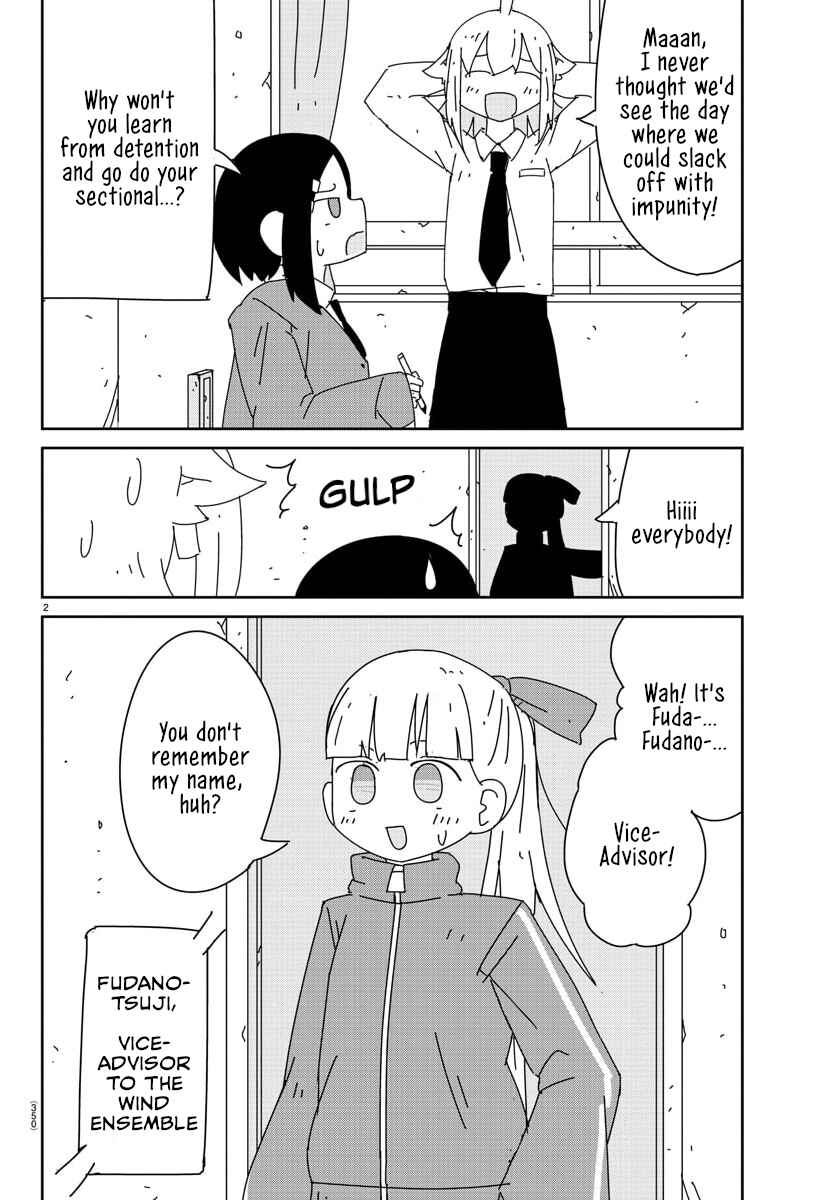 Hagino-san Wants to Quit the Wind Ensemble Chapter 22 - Page 2