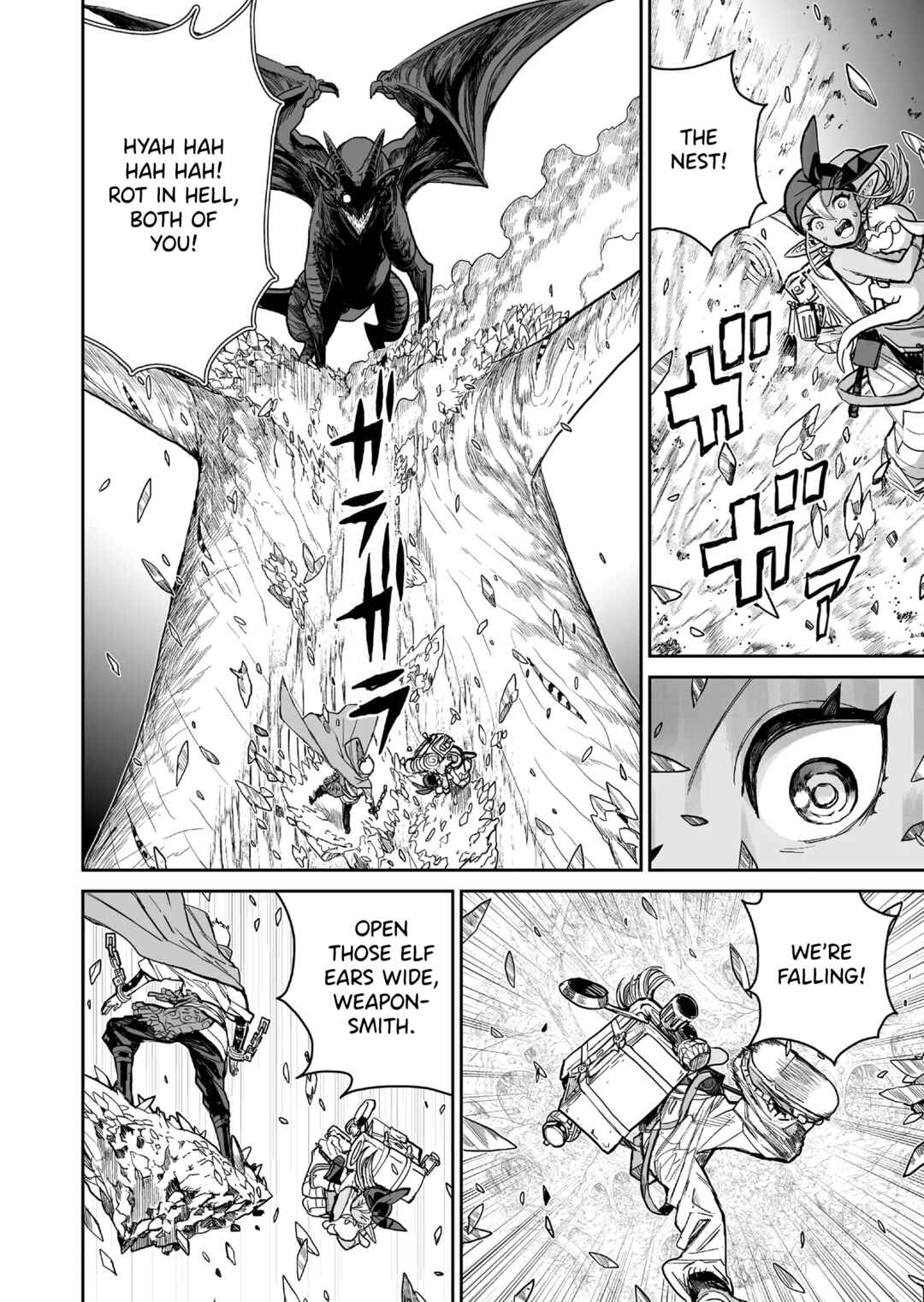 Abandoned: Tsuyosugite Buki ga Kowareru Yuusha to Buki Shokunin no Elf Chapter 5 - Page 6