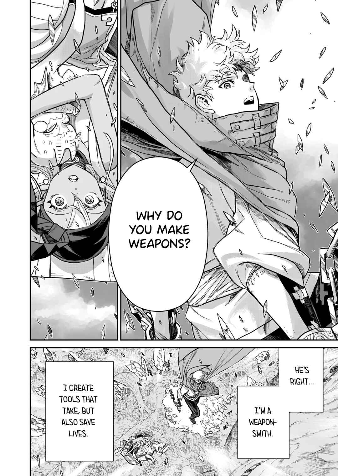 Abandoned: Tsuyosugite Buki ga Kowareru Yuusha to Buki Shokunin no Elf Chapter 5 - Page 8