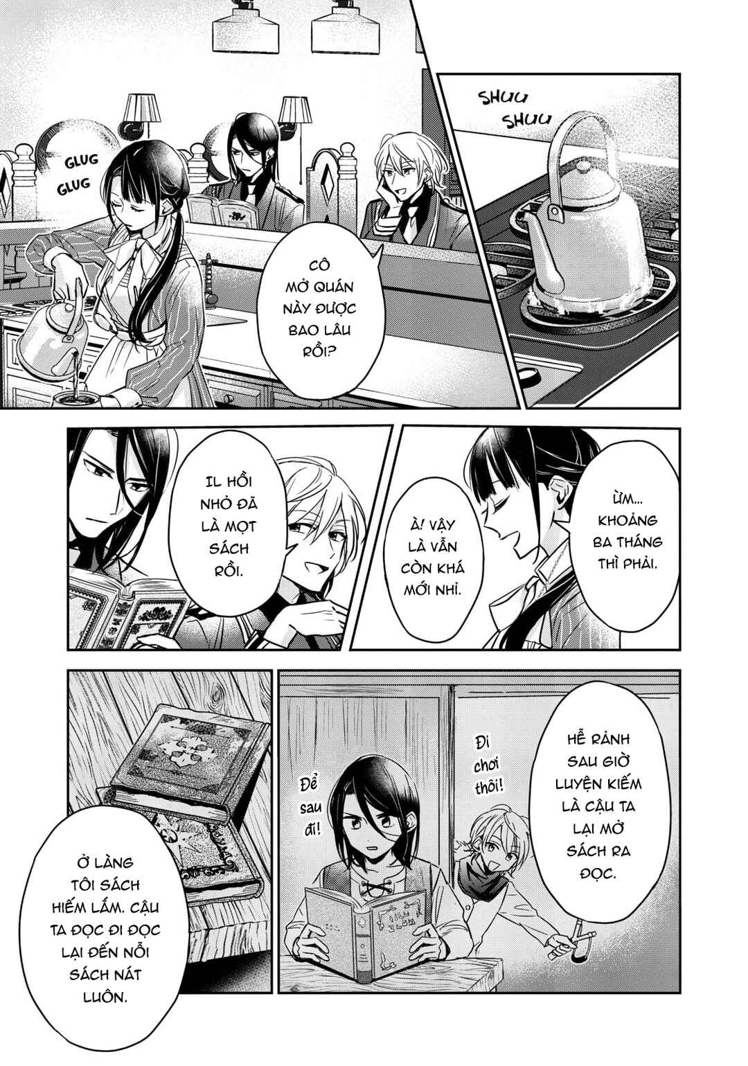 Isekai ni Kyuuseishu to shite Yobaremashita ga, Around 30 ni wa Muri na no de, hissori Book Café Hajimemashita Chapter 5 - Page 14