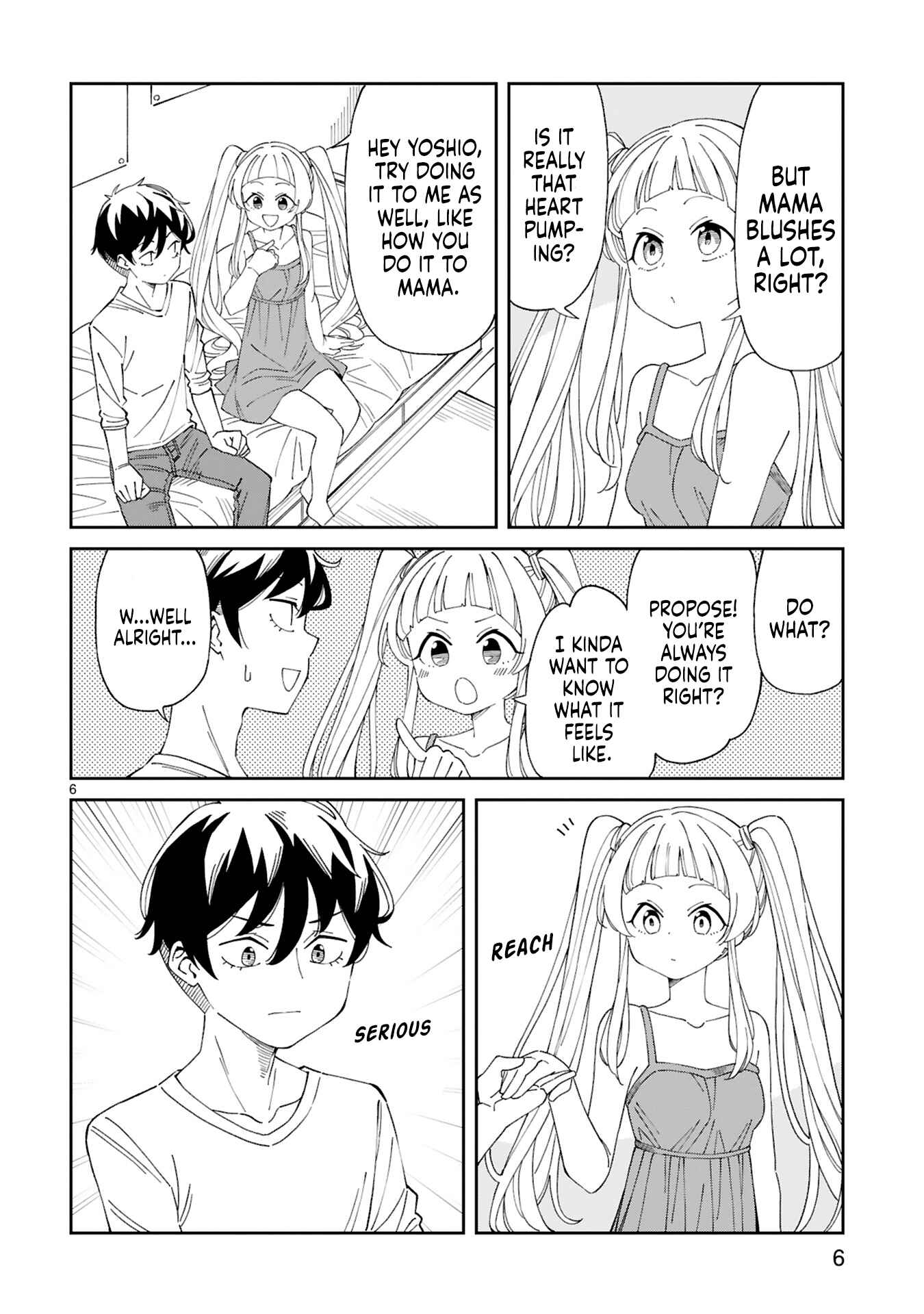 Arasaa Mama no Watashi de Ii no? Chapter 10 - Page 6