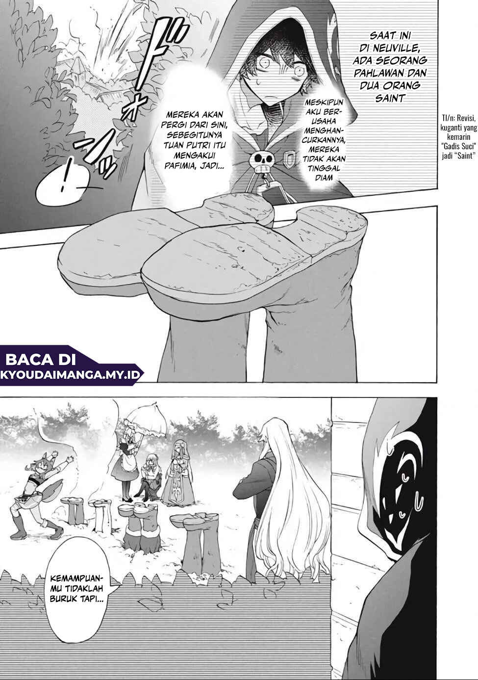 "Kukuku...... Yatsu wa Shiten'nou no Naka Demo Saijaku" to Kaiko sa Reta Ore, Naze ka Yuusha to Seijo no Shishou ni Naru Chapter 12.1 - Page 5