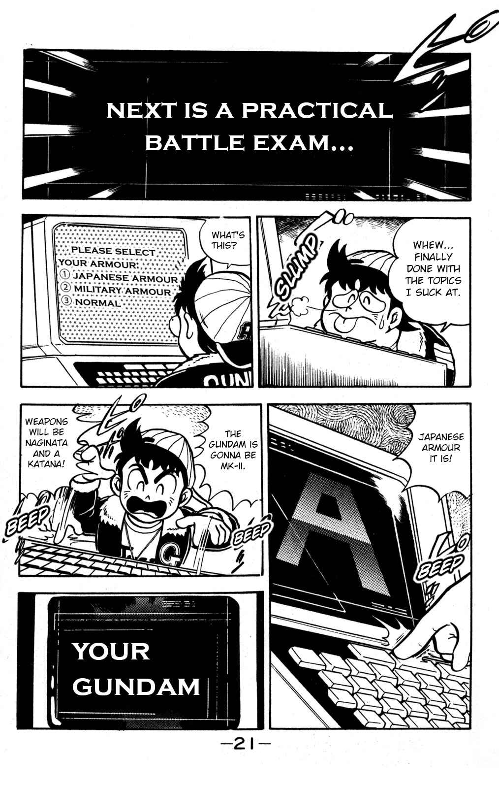 Hyper Warrior Gundam Boy Chapter 1 - Page 22