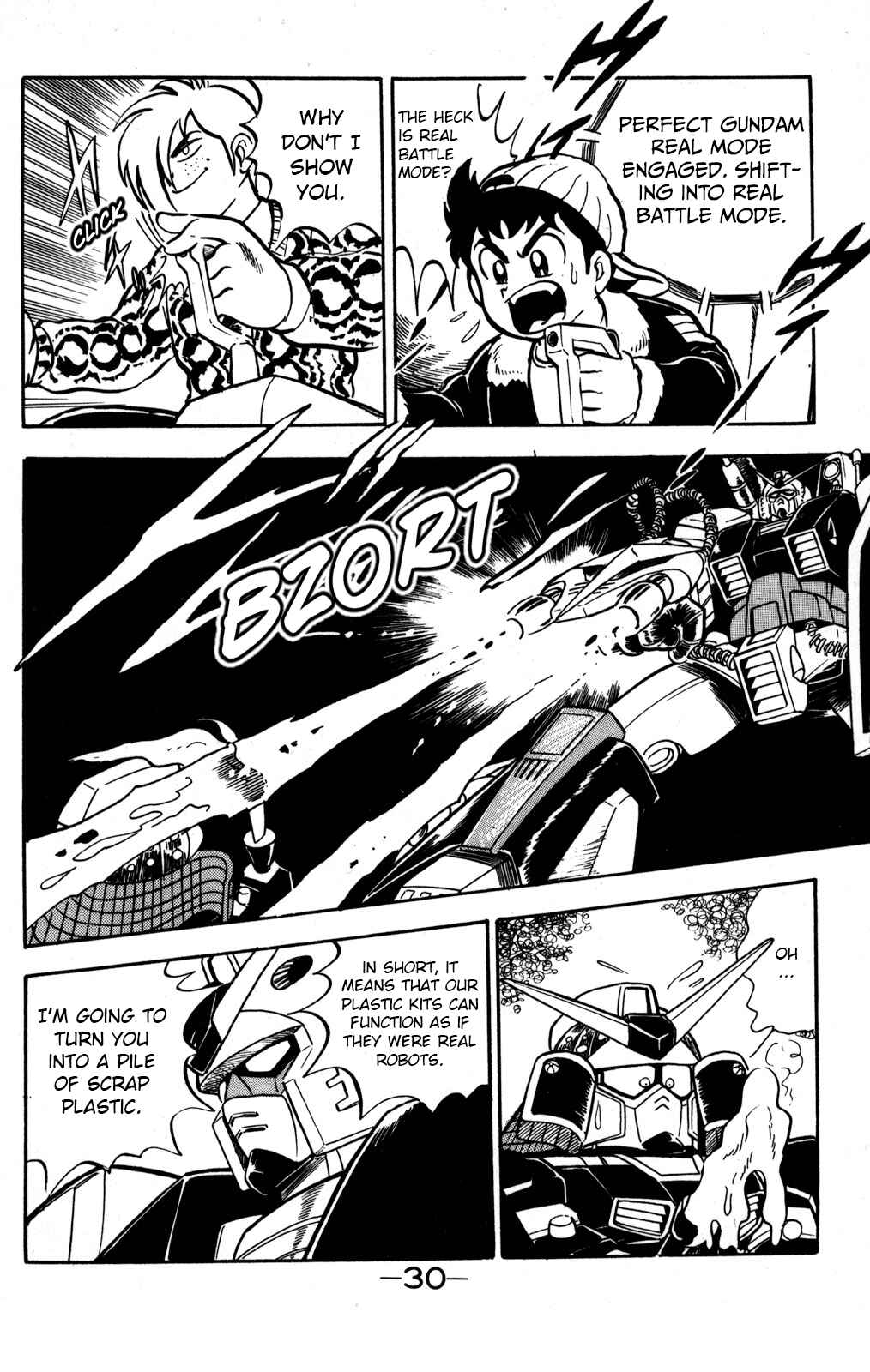 Hyper Warrior Gundam Boy Chapter 1 - Page 31