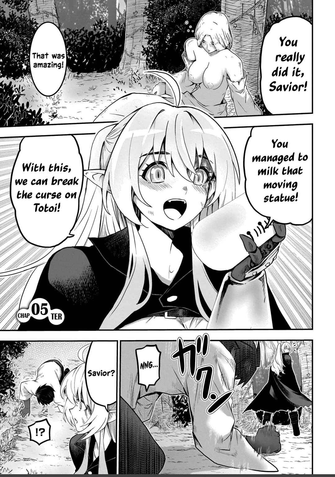 Milk-shibori Hunter no Isekai Sakunyuuki ~Nouka no Saenai Otoko ga Arayuru Shuzoku no Chiku-B wo Moteasobi-toriko ni Suru~ Chapter 5 - Page 2