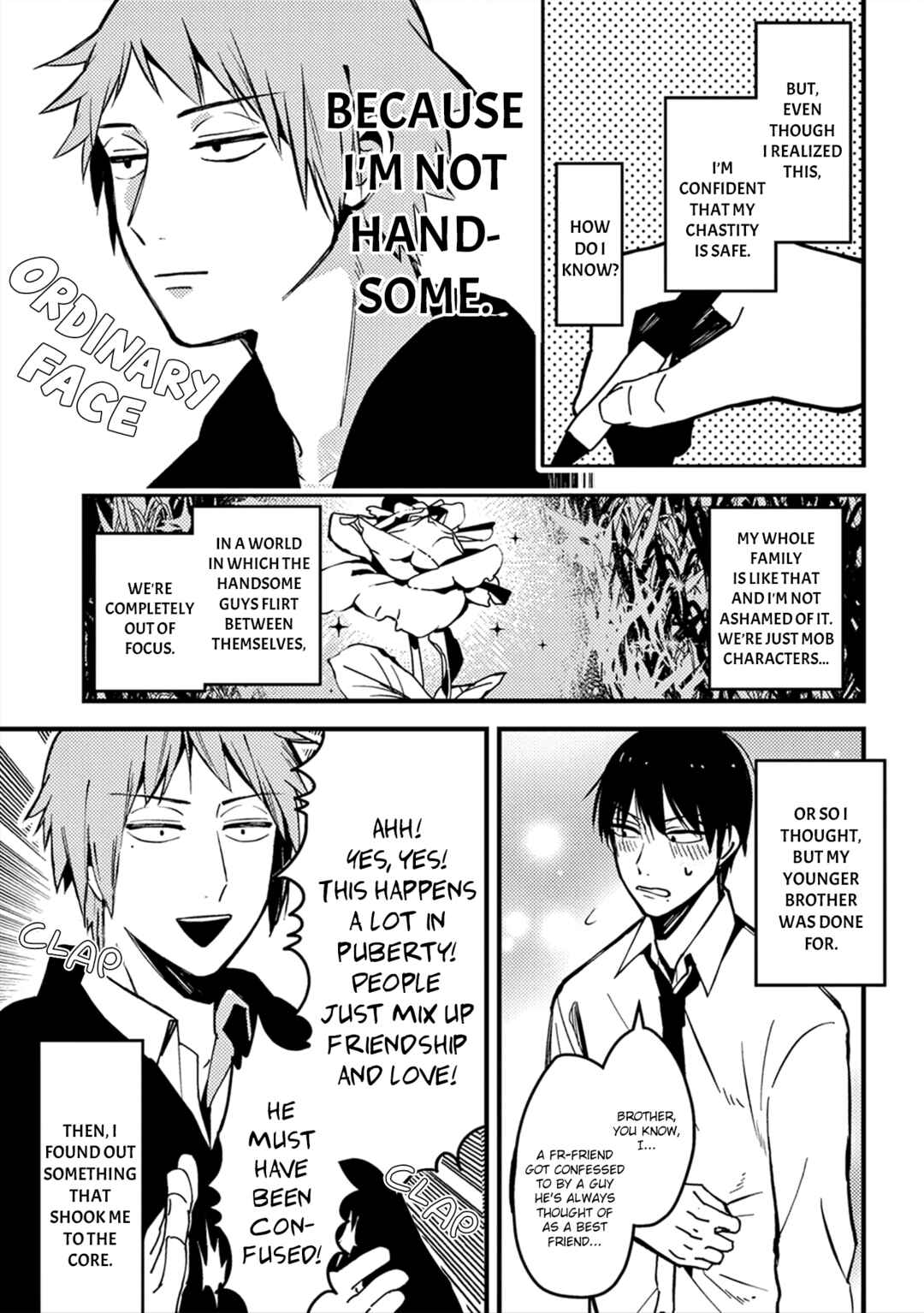 Zettai BL ni Naru Sekai vs. Zettai BL ni Naritakunai Otoko Chapter 1 - Page 7
