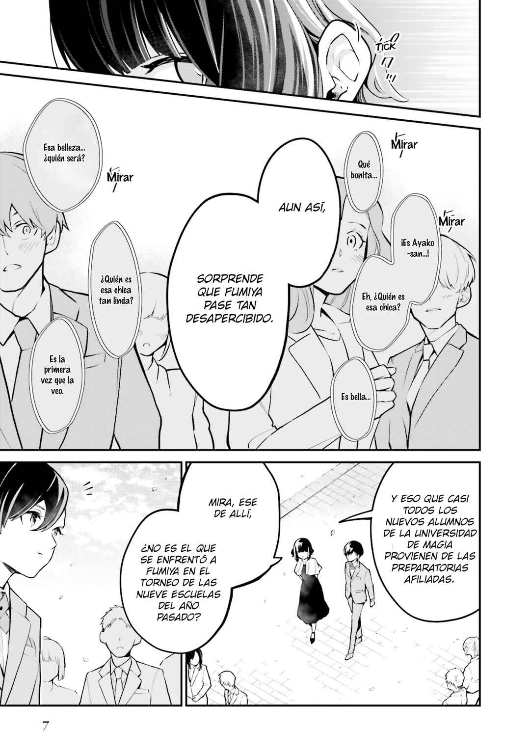 Mahouka Koukou no Rettousei: Yoru no Tobari ni Yami wa Hirameku Chapter 7 - Page 8