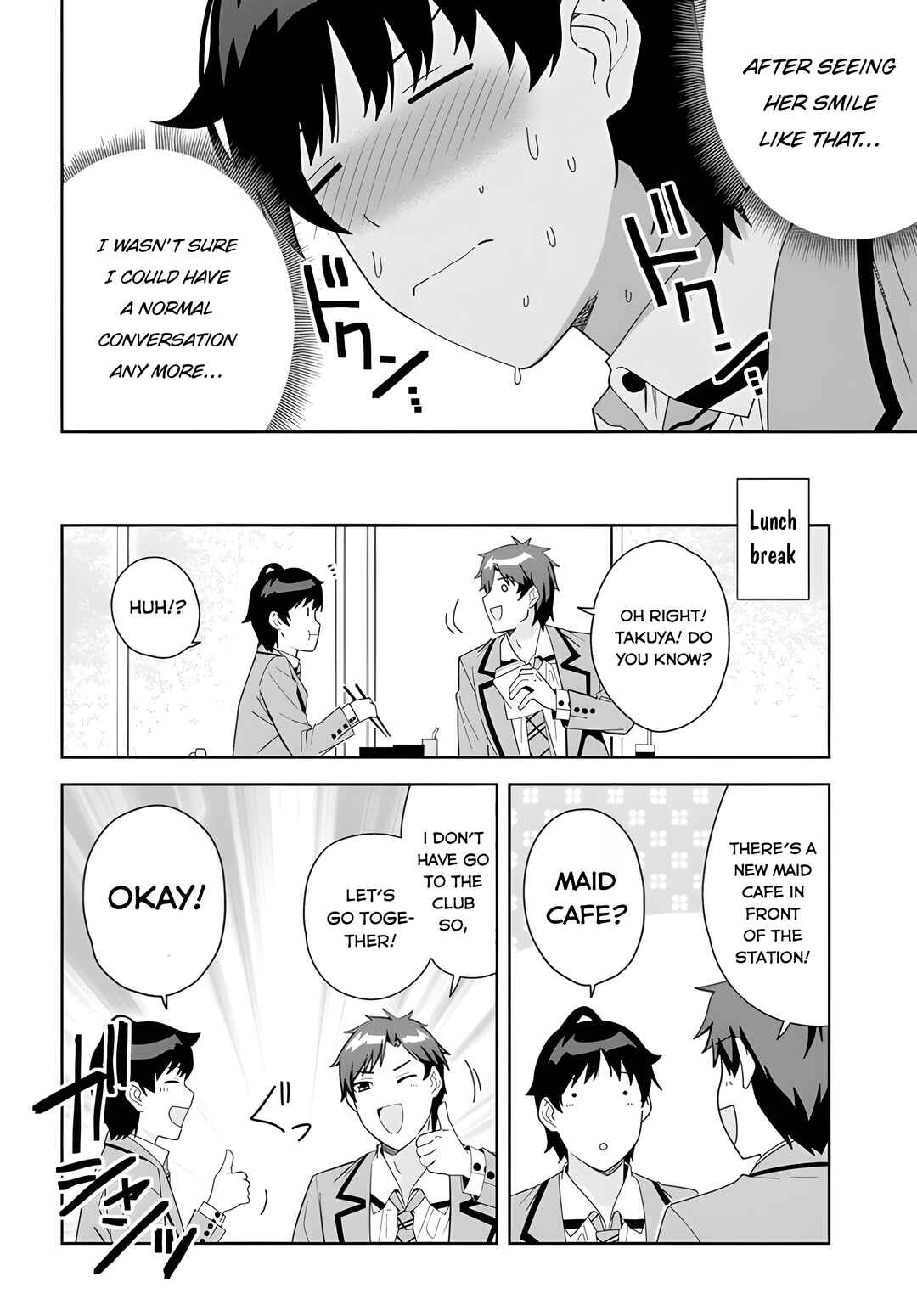 Classmate no Moto Idol ga, Tonikaku Kyodou Fushin nandesu. Chapter 3 - Page 22