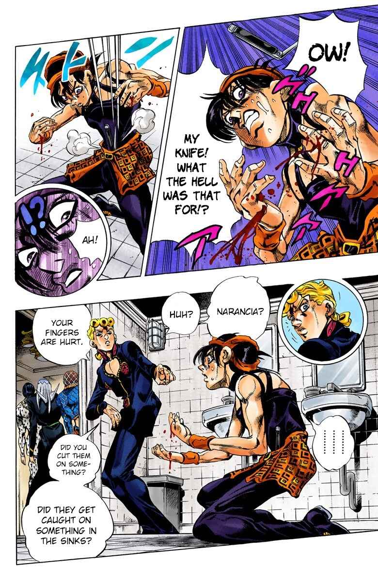 JoJo no Kimyou na Bouken: Part 5 - Ougon no Kaze Color-ban Chapter 88 - Page 11