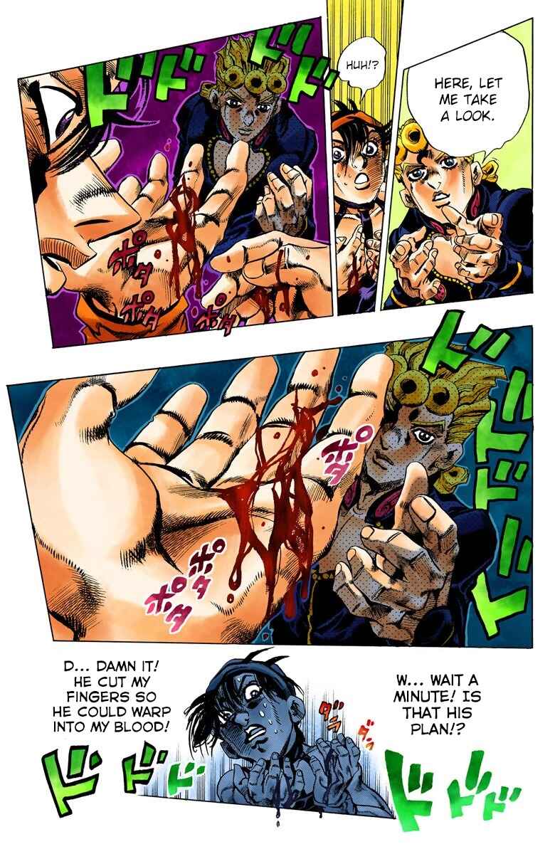 JoJo no Kimyou na Bouken: Part 5 - Ougon no Kaze Color-ban Chapter 88 - Page 12